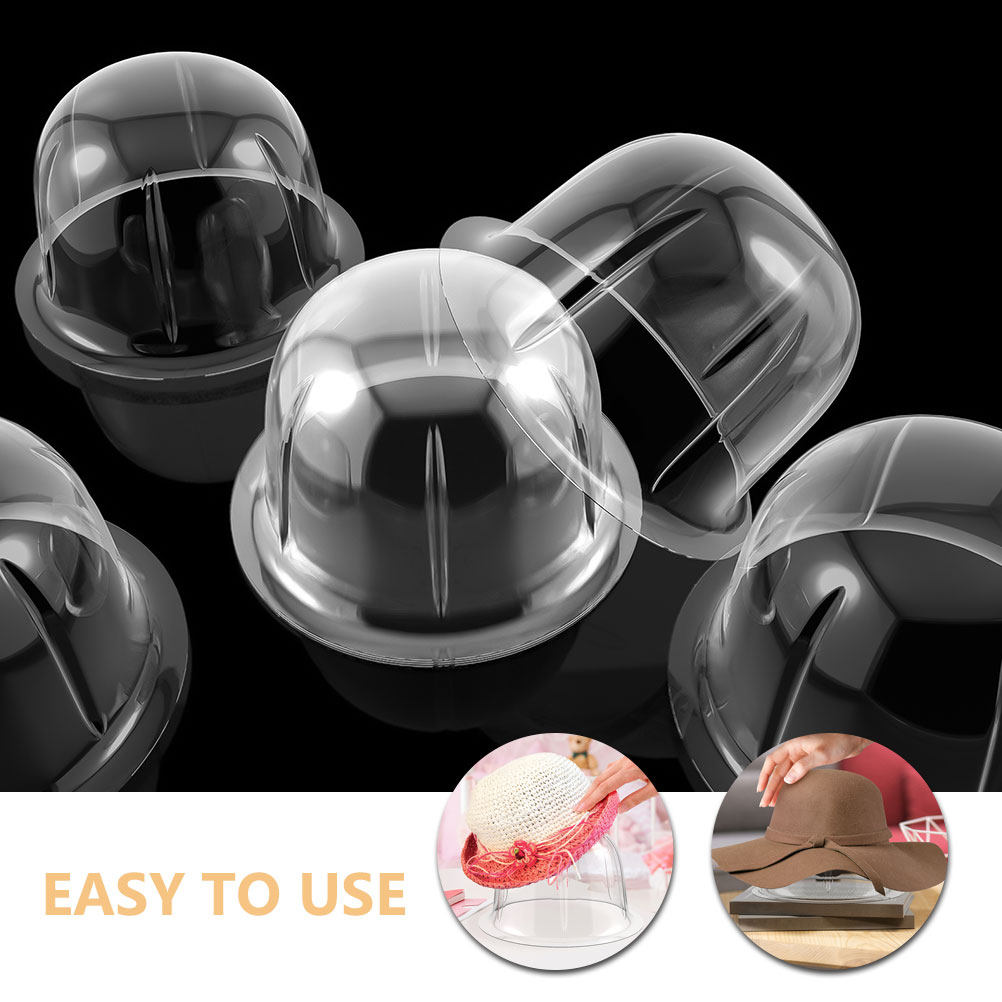 12er-Set Hutständer aus durchs – Plastic Dome Clear Bewertung und Preis