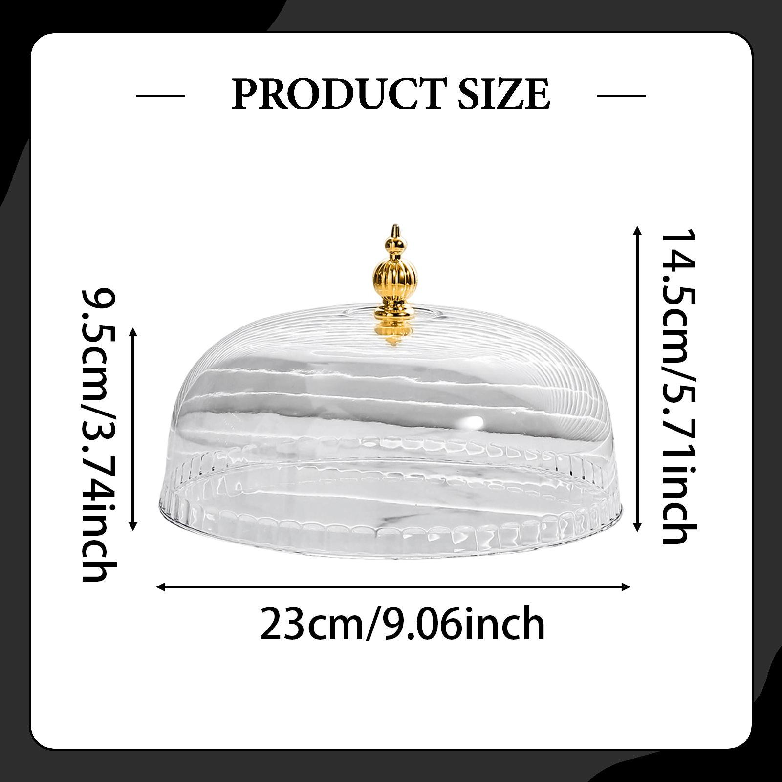 Gebäck-Präsentationshaube, Kla – Plastic Dome Clear Bewertung und Preis