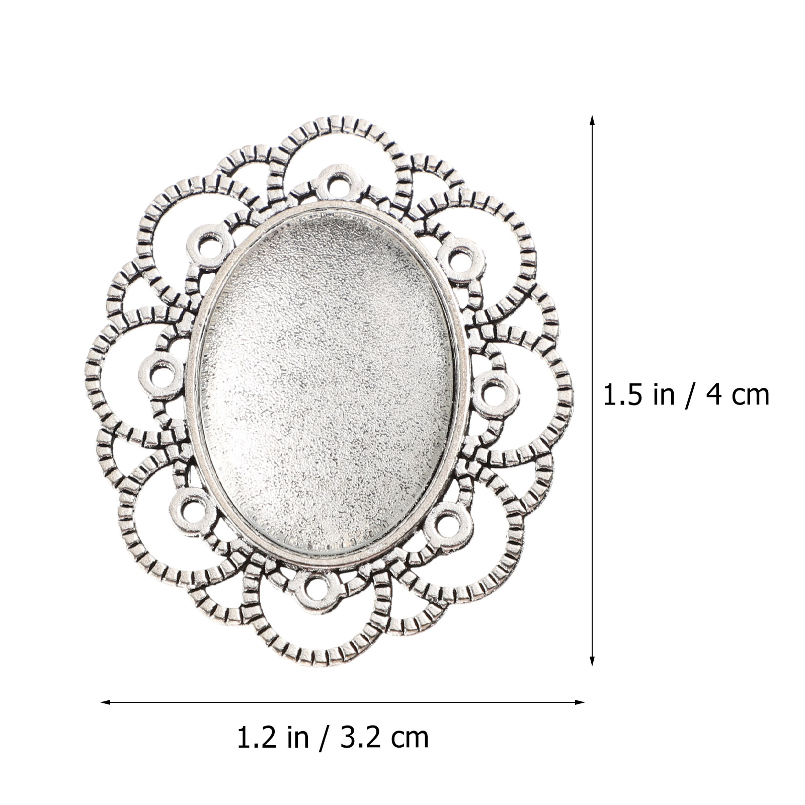 30-teiliges Broschenrohling-Se – Plastic Dome Clear Bewertung und Preis